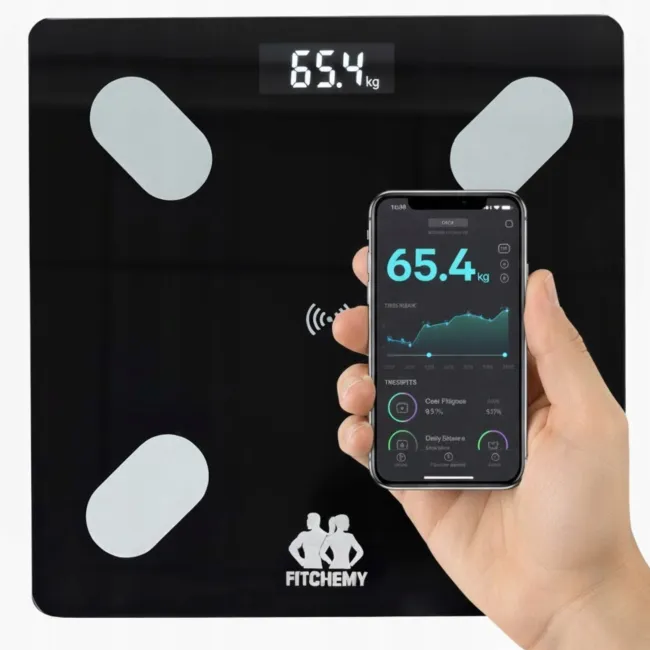 Waga analityczna smart z BMI — FITCHEMY