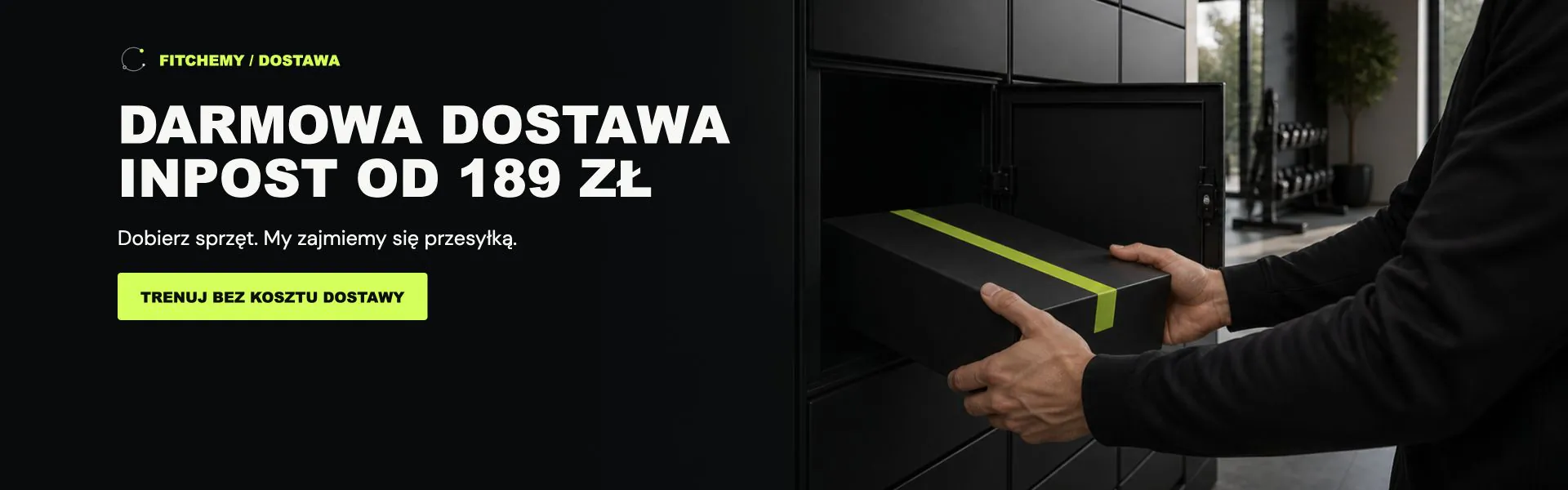 Darmowa dostawa InPost dla zamówień od 189 zł w FITCHEMY