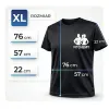 Męska koszulka treningowa z logo — FITCHEMY