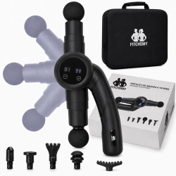 Pistolet do masażu 125 W, 6 trybów — FITCHEMY